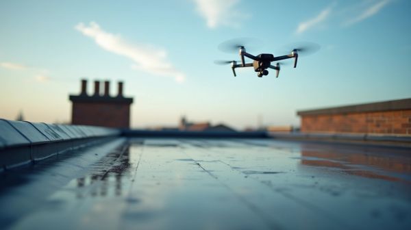 Comment le nettoyage de toiture par drone résout vos problèmes d'entretien