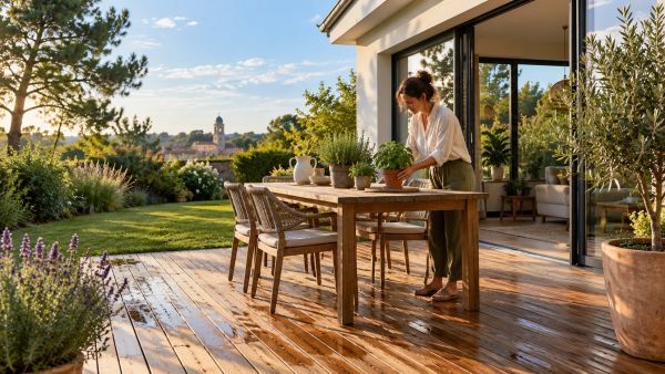 Top conseils pour un nettoyage efficace de votre terrasse en bois à Dax
